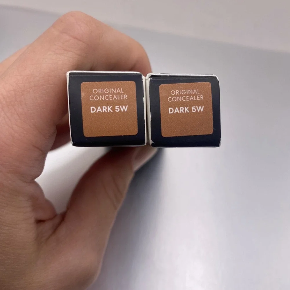 bareMinerals Original Liquid Mineral Concealer Dark 5W Set of 2 Full Size New